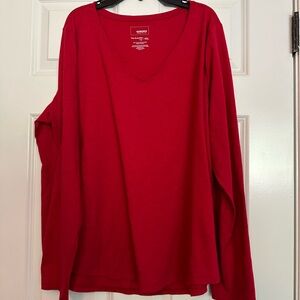 Sonoma Women’s Red Everyday Tee Size Xxl